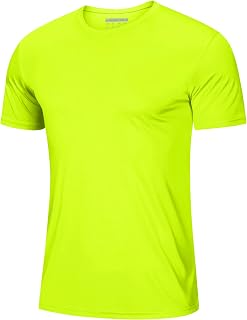 MAGCOMSEN Men's Short Sleeve UPF 50+ T-Shirt Quick Dry Workout Athletic Running Swim Tops Tee Rash Guard Performance Shirts
