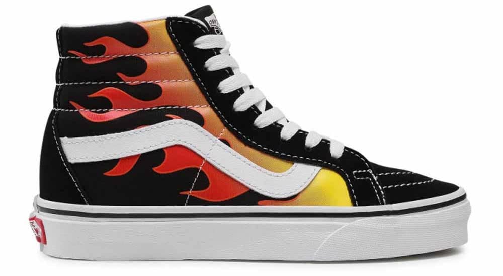 Vans Unisex Sk8-hi Minicheck Lining Skateboarding Shoe
