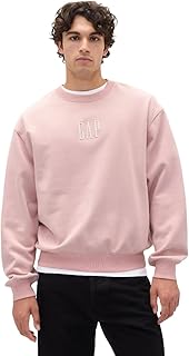 Gap Men's Crewneck Fleece Sweatshirt with Logo