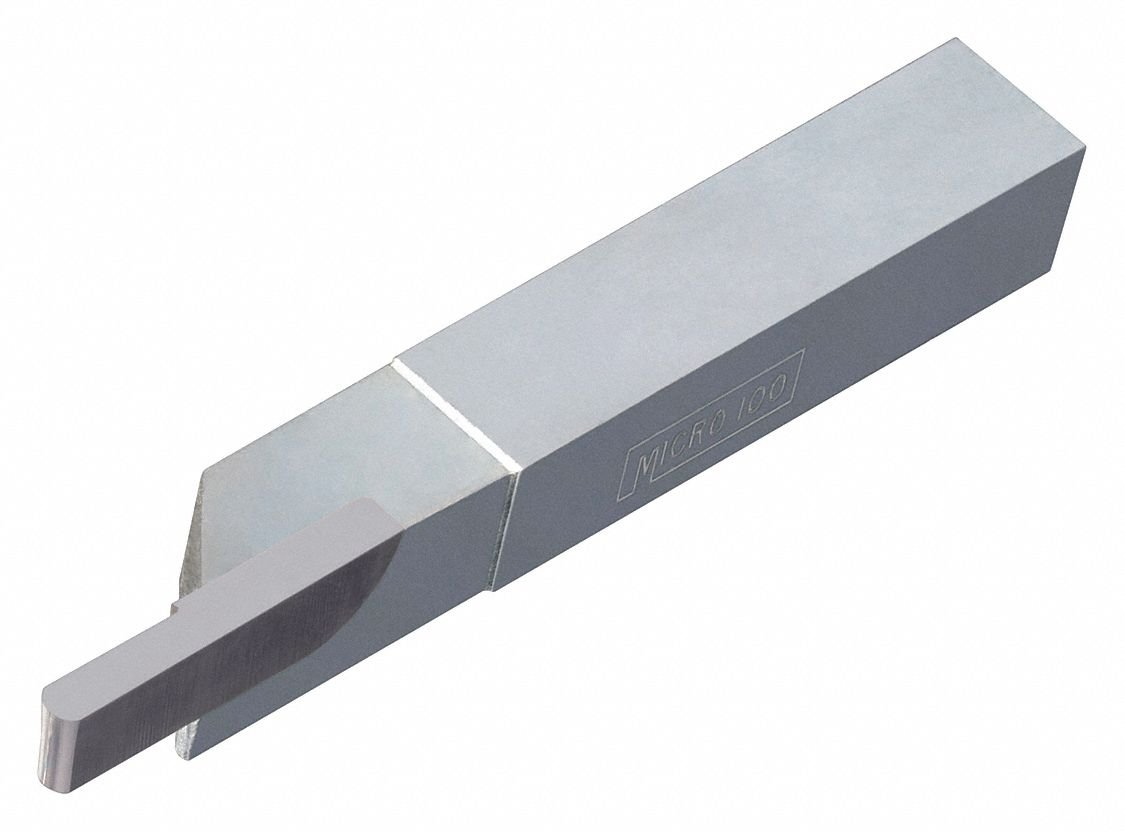 Micro 100 GS-060002 Grooving Tool - GS Style - Square - Brazed, .060" Width, .21
