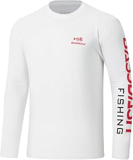 Bassdash Men’s UPF 50+ Sun Protection Long Sleeve Shirts Quick Dry Performance SPF UV Shirt for Outdoors Fishing Hiking FS31M