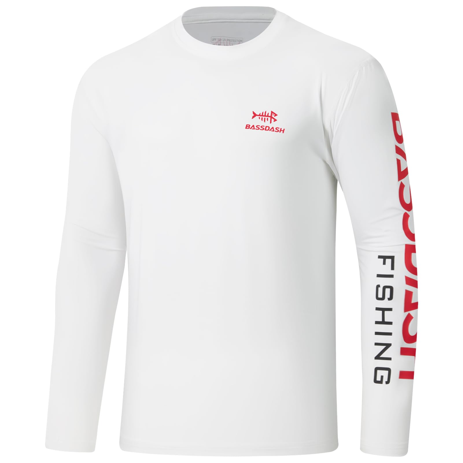 Bassdash Men’s UPF 50+ Sun Protection Long Sleeve Shirts Quick Dry Performance S