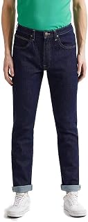 LEE - Mens Jeans - Classic Straight Fit - Brooklyn - Dark Stonewash