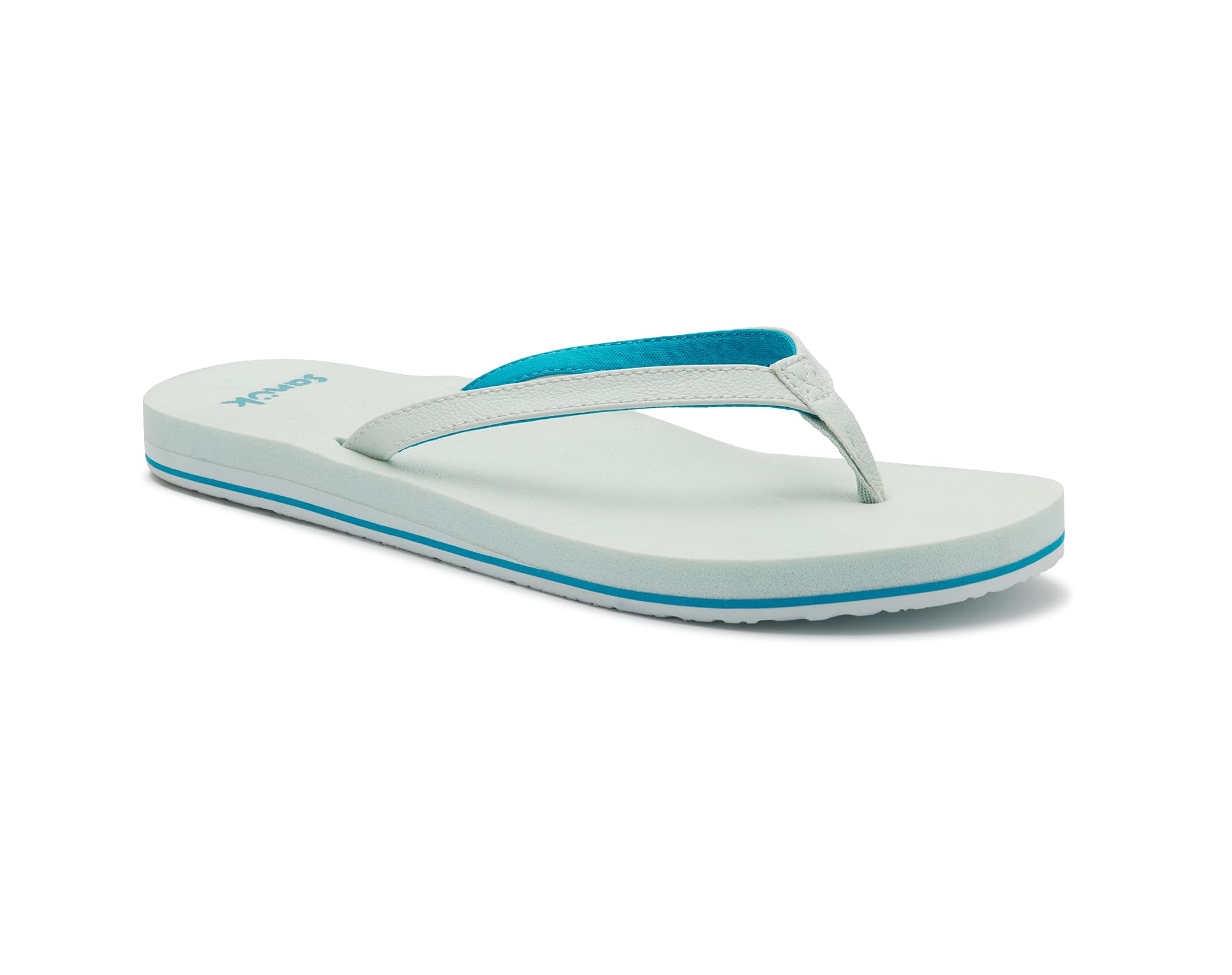 Sanuk Yoga Joy | Yoga Mat Footbed | Flip Flops for Women | Yoga Sandals For Wome