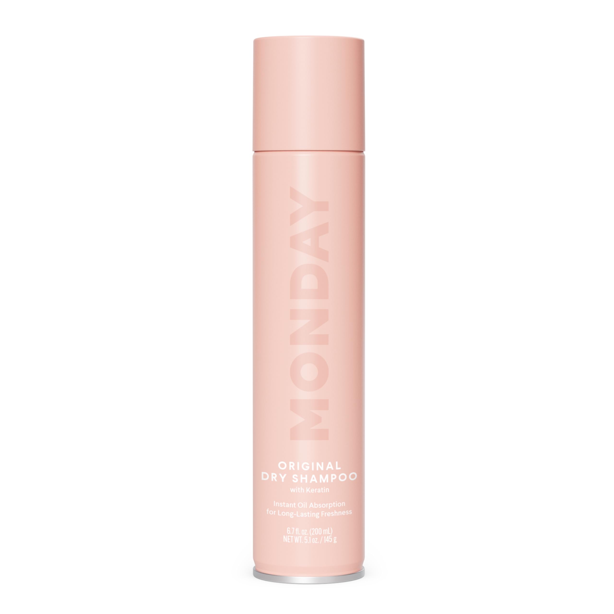 MONDAY HAIRCARE ORIGINAL Dry Shampoo with Keratin, oil-absorbing for All Hair Ty