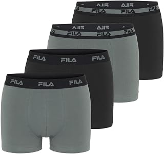 FILA Men's Boxer Shorts (Pack of 4)