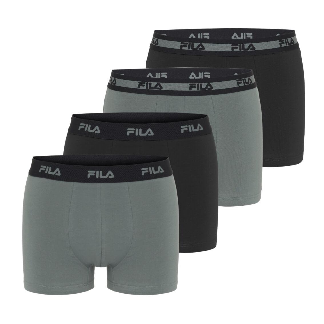 FILA Men's Boxer Shorts (Pack of 4)