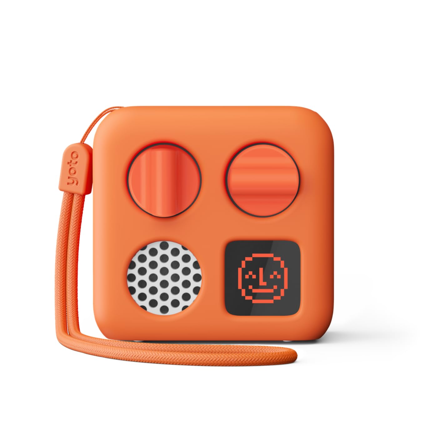 YOTO Mini (2024 Ed.) Kids Audio Player + Orange Adventure Jacket, Ages 3+ | Kids