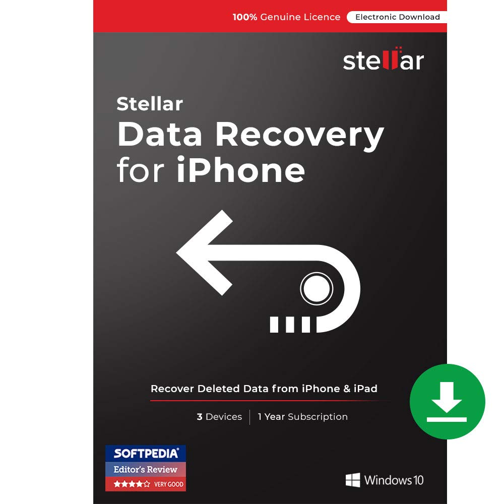 Stellar Phoenix Data Recovery for iPhone (Windows) [Download]