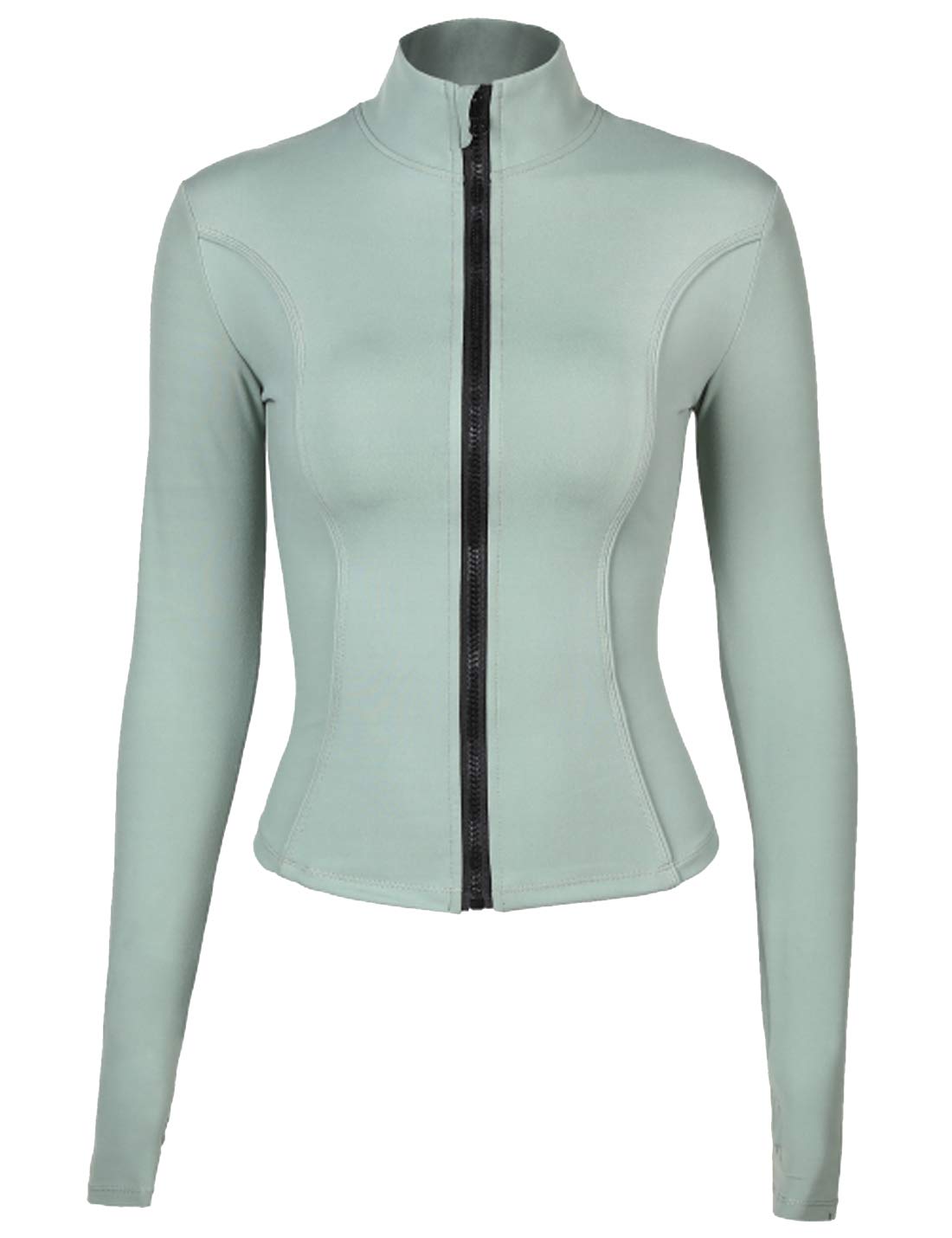 Locachy Ladies Athletic Full Zip Sports