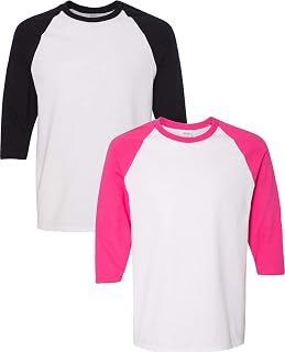 Gildan mens Heavy Cotton ¾-Sleeve Raglan (G570)