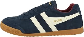 Gola Harrier Mens Casual Trainers in White Navy Red