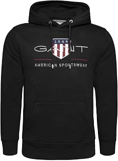 GANT Herren Reg Archive Shield Hoodie Kapuzenpullover