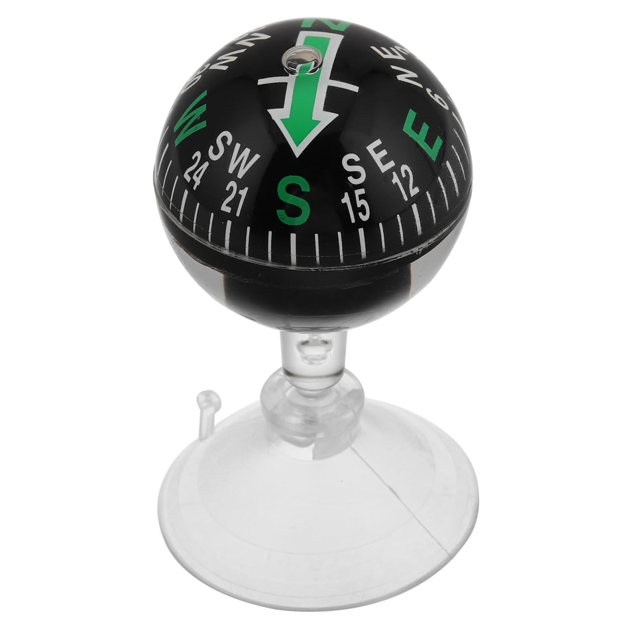 BESTOYARD Automotive Dashboard Compass with Suction Cup for Reliable Navigation 