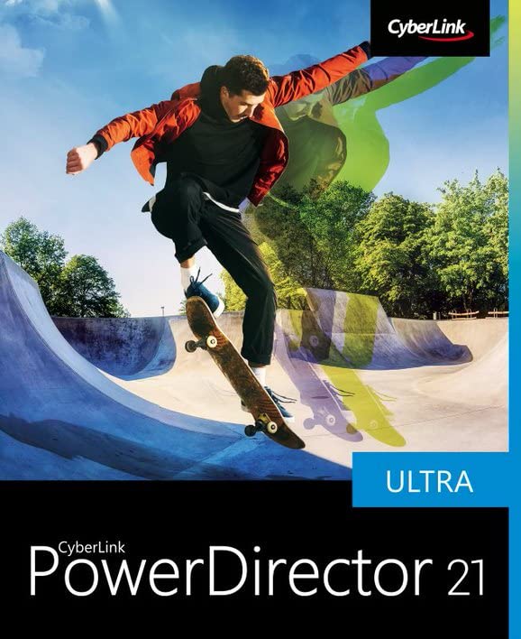 CyberLink PowerDirector 21 Ultra - Easy Video Editing / Easy-to-Use Video Editin