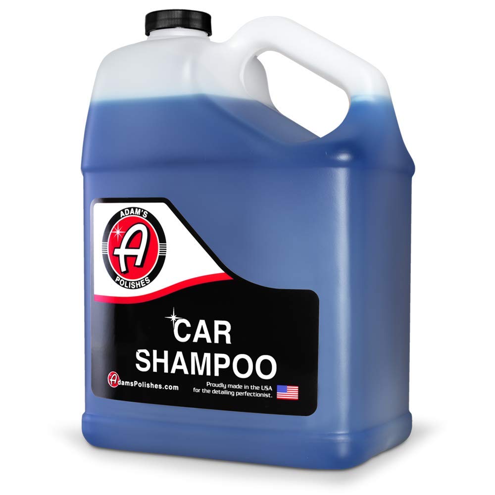Adam's Polishes Car Wash Shampoo (Gallon) - pH Best Car Wash Soap For Snow Foam 