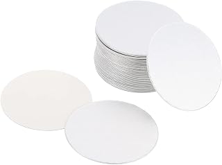38mm Aluminum Cap Liner 150 Pack Induction Tamper Resistant Heat Seal Liners for PE Plastic Bottle Jar Lids