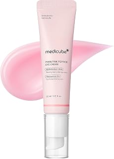 medicube Eye Serum with Salmon DNA PDRN & Pink Peptides | 99% Purity Retinol for Fine Lines - PDRN & Niacinamide for Uneven Skin Tone, Korean Skincare, 1.01 fl.oz