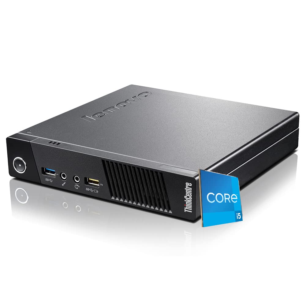 Lenovo i5 Mini Desktop PC, 8 GB RAM, SSD 256 GB, Wi Fi, i5 Desktop PC, Ready to 