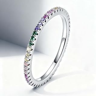 1Pc 925 Silver Zircon Ring For WomenRing Fine Ladies Jewelry Gift For Women Party Dating Gifts For Mom Party Favors