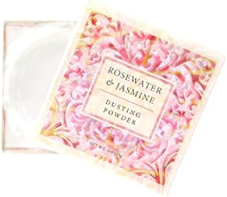 Greenwich Bay Trading Co. Dusting Powder, 4 Ounce, Rosewater &amp; Jasmine