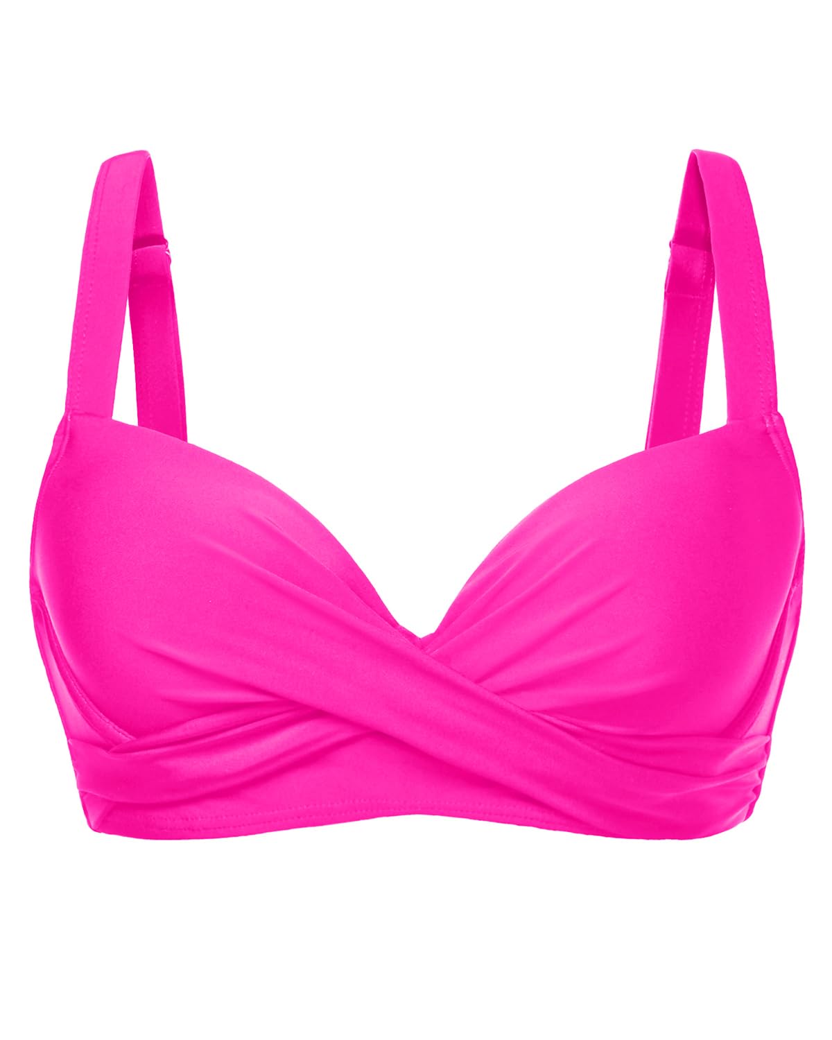 Women's Underwired Bikini Top - Padded Push-up Bikini Top