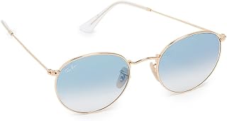 Ray-Ban Unisex Rb3447n Round Flat Lens Round Sunglasses