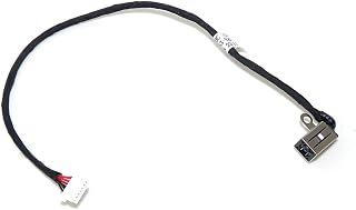 DC-in Power Jack Charging Port Cable Replacement for HP 15-FD / 15-FC Series & HP 250 255 G10 | Compatible with N36075-001 TPN-Q286 TPN-Q287 DD00PDAD040 DD00PDAD050 N25653-Y90 | 20cm 7-Pin