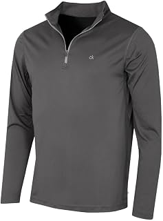 Calvin Klein 2026 Golf Men's CK Harlem Technical 1/4 Zip Sweater