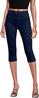 Hybrid & Company Womens Super Stretch Causal Pull On Millennium Twill Bermuda Shorts