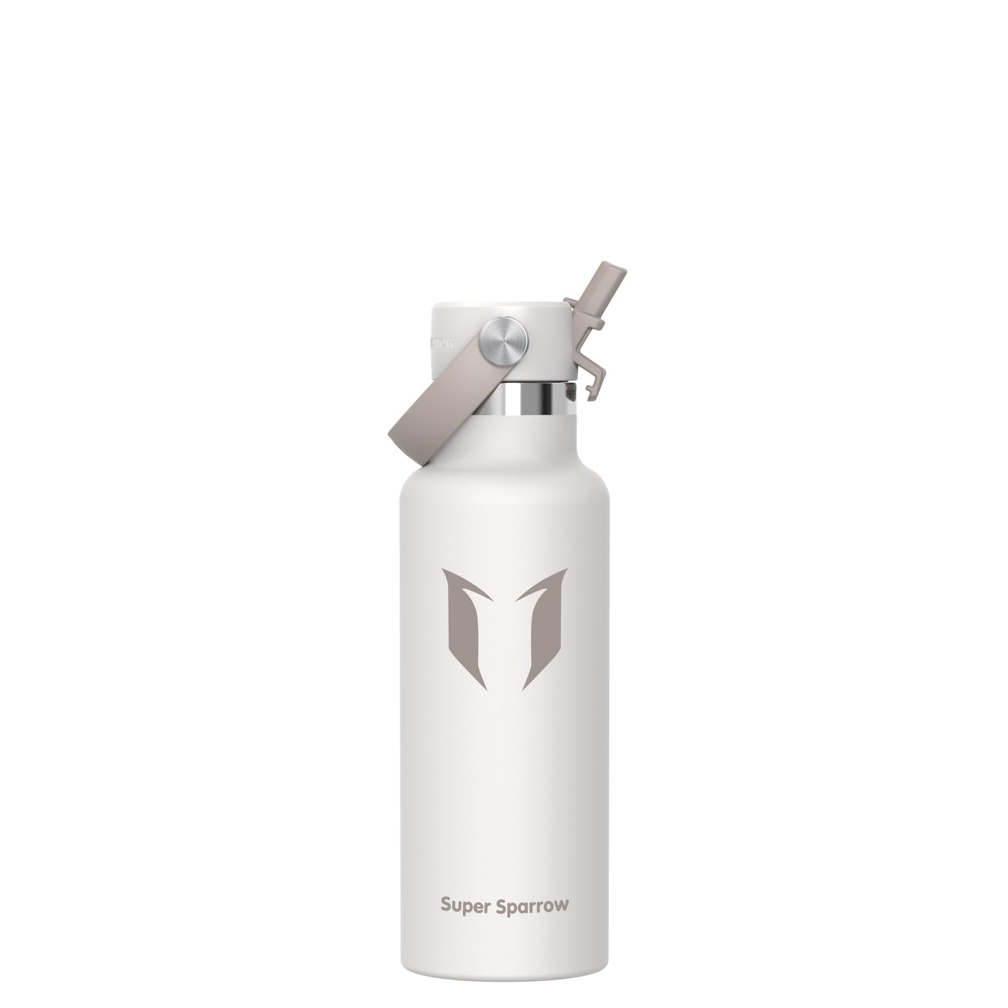 Sparrow Insulated Water Bottle Kids 500ml Metal Drinks Bottle with Straw