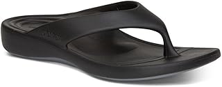 Aetrex Maui Orthopedic Flip Flops for Women Arch Support - Pressure Relief Water-friendly Shock Absorption Super Soft UltraSky EVA Foam Flip Flops