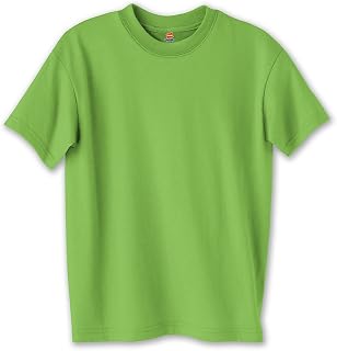 Hanes Boys ComfortBlend EcoSmart Crewneck(5370)-Lime-XS