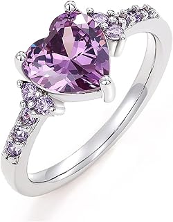 Romantic Wedding Rings for Women with Bright Cubic Zirconia Delicate Luxury Accessories