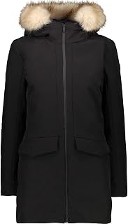 CMP Women's Eco Fur Hooded Softshell Parka Jacket