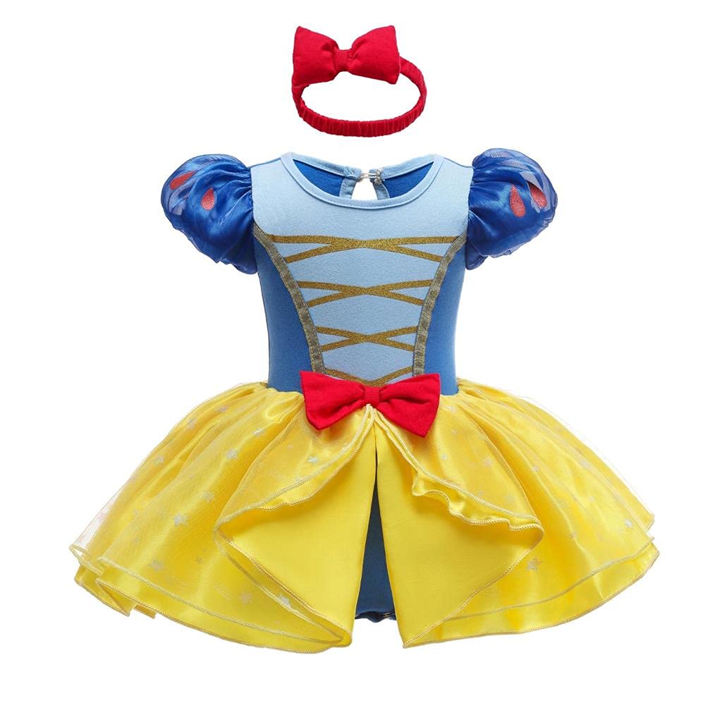 Dressy Daisy Infant Baby Girl Princess Dress Costume Romper | Tulle Tutu, Fancy 