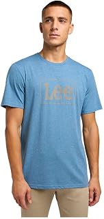 Lee Men's Wobbly Logo Tee T-Shirt (Pack of 1)