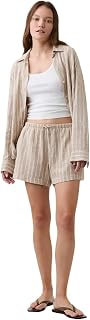 Gap Women's 4" Linen Easy Pull-on Short