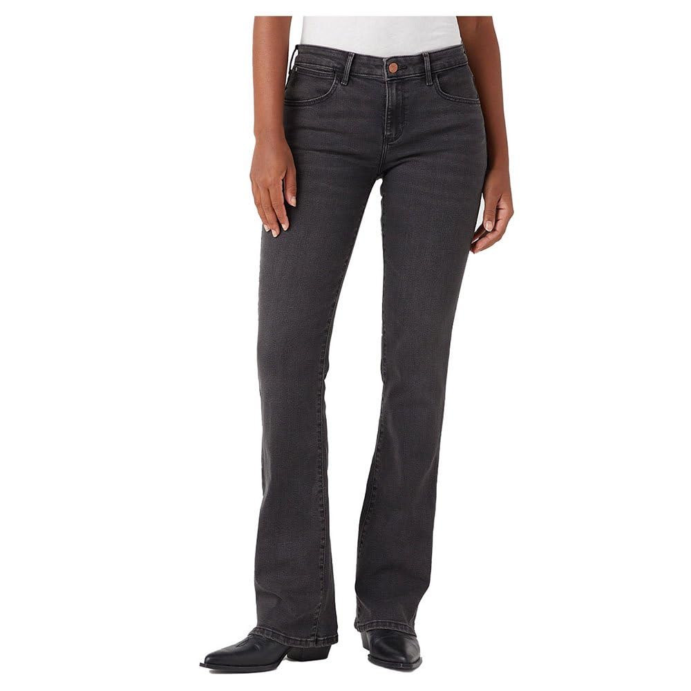 Wrangler Women's Misses Retro Sadie Low Rise Stretch Boot Cut Jean-Dc