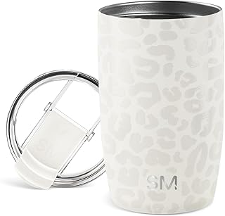 Simple Modern Travel Coffee Mug with Lid | 12oz | Leopard