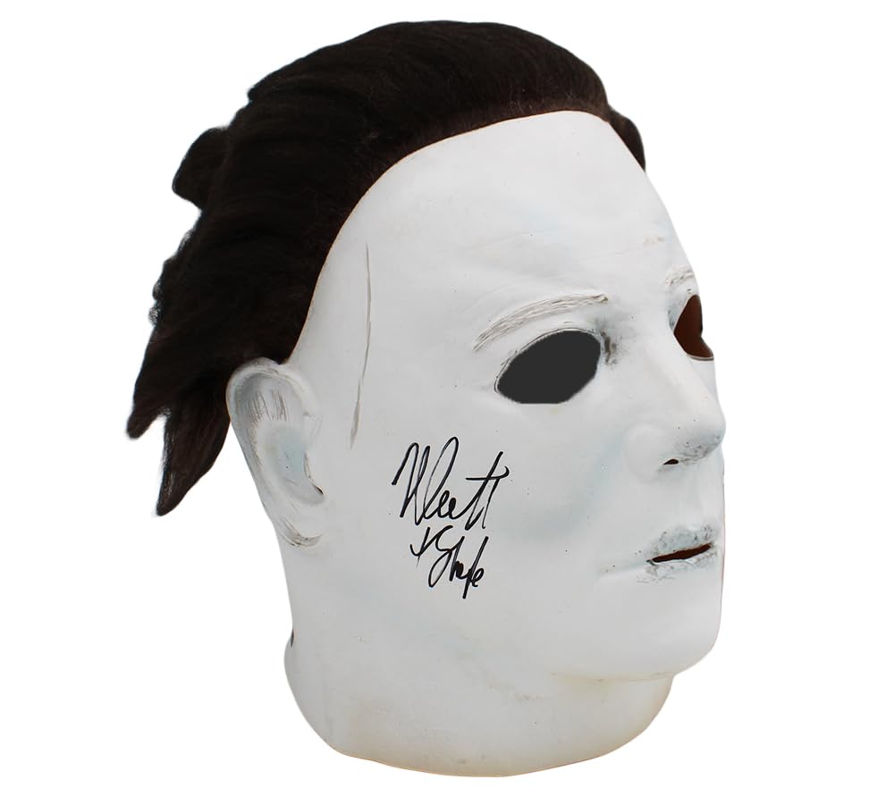 Nick Castle Autographed/Signed Halloween 1978 "Michael Myers" Latex Mask with "T