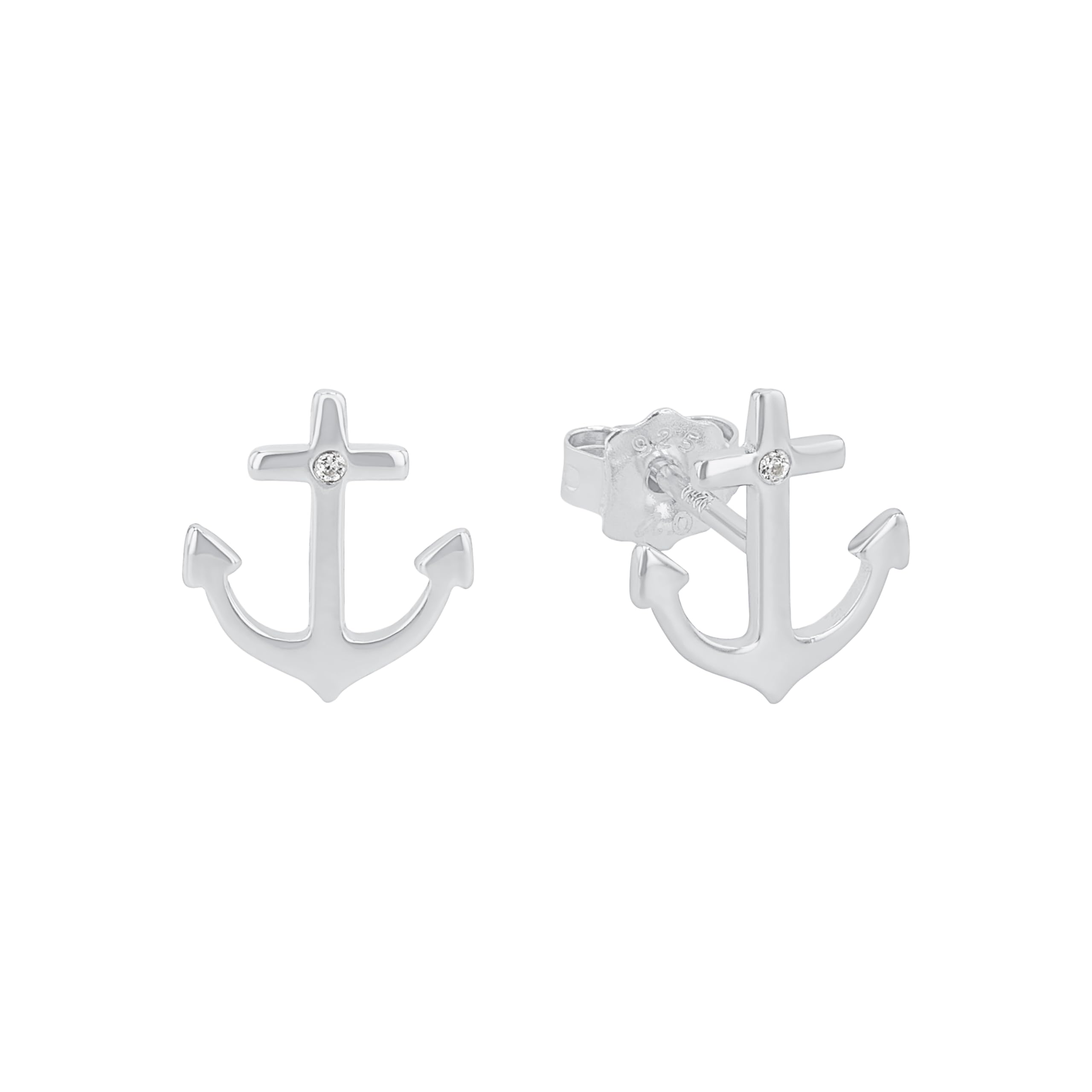 s.Oliver Damen Schmuck – Ohrstecker & Klappcreole aus 925er Silber mit verschied
