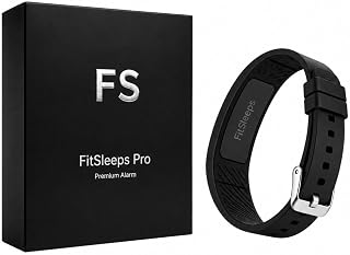 FitSleeps Pulse Pro Vibrating Alarm Watch for Heavy Sleepers, Alarm Band | Pro Progressive vibration alarm watch, multiple alarms, long battery life, USB rechargeable, adjustable wrist alarm clock