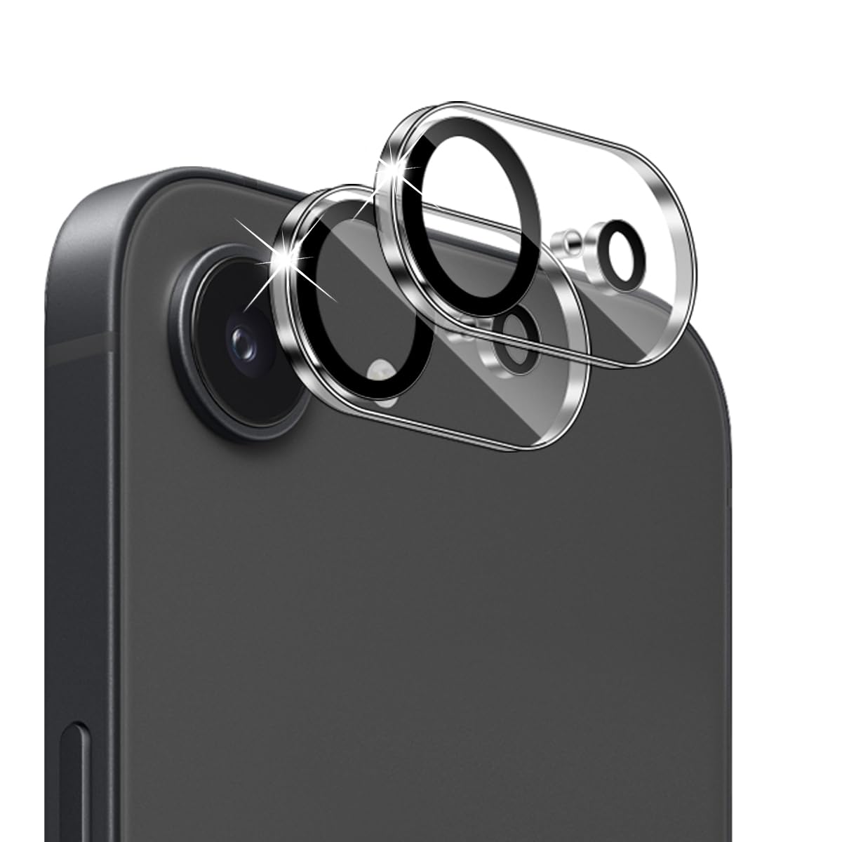 2 Pieces for iPhone 16e/iPhone 17e Camera Lens Protector, 9H Hardness Anti-scrat