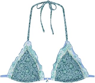 Women'secret Gathered Boho Flower Top Bikini Donna (Pacco da 1)