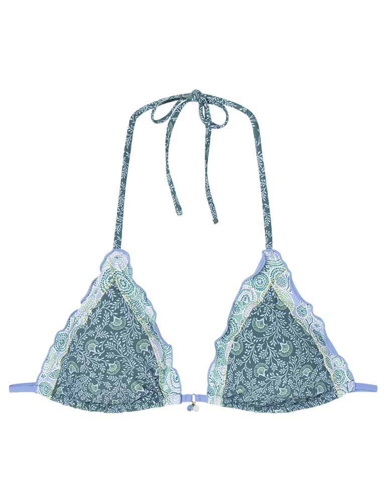 Women'secret Gathered Boho Flower Top Bikini Donna (Pacco da 1)