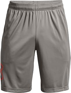 Under Armour men's ua tech graphic shorts-steel,x-large