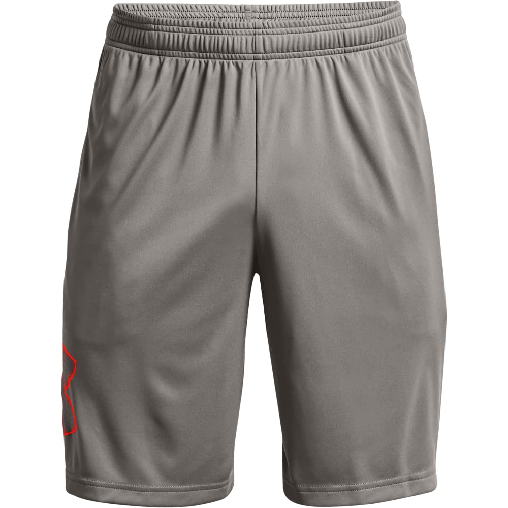 Under Armour men's ua tech graphic shorts-steel,x-large