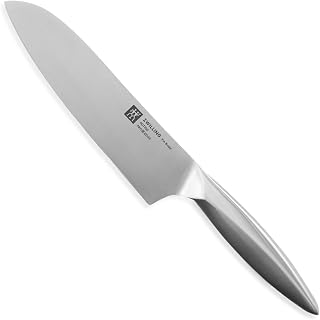 【Amazon.co.jp Exclusive】 ZWILLING Fin Basic 180mm Tri-Purpose Kitchen Knife, Santoku, All-Purpose Knife, Stainless Steel, Dishwasher Safe 【Official Japanese Product】 ZWILLING Fin Basic Z1029-274