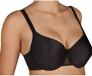 Selene, Women's Shaping Bra with Underwire and Preformed Cups in Soft Fabric, Sara Collection